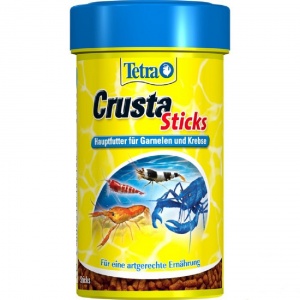 Tetra Crusta Sticks Корм для раков, креветок и крабов, тонущие палочки, 100 мл/55гр