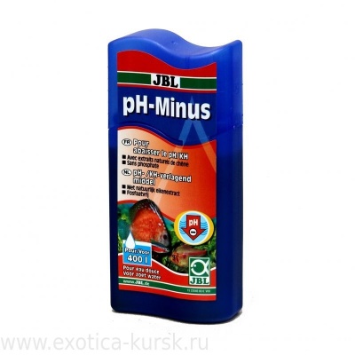 JBL pH-Minus - Препарат для понижения значения рН с помощью дубового экстракта, 100 мл.