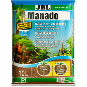 JBL Manado 10л - Питательный грунт, улучшающий качество воды и стимулирующий рост растений