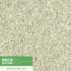 DECO NATURE QUARTZ RED SEA - Натуральный коралловый песок фракции 0,5-1,3 мм, 5,7л
