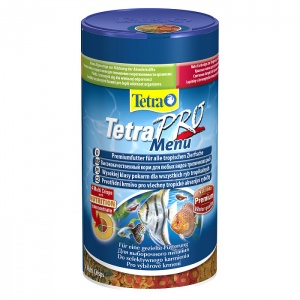Tetra Pro Menu Корм для всех видов рыб, 4 вида чипсов, 250 мл/64гр