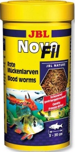 JBL NovoFil - Личинки красного комара, высушенные по технологии вакуумной заморозки, 250 мл. (20 г.)
